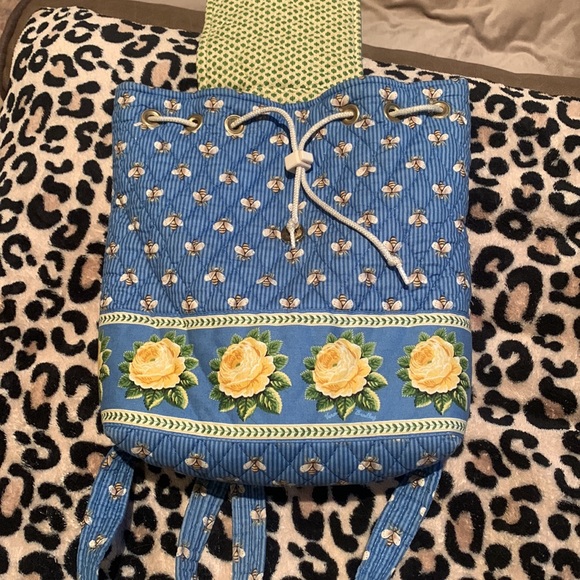 Women’s Vera Bradley Bumble Bee ? Rose Floral Backpack main image 5
